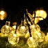Изображение 50 светодиодов 9,5 м солнечные садовые фонари декоративные