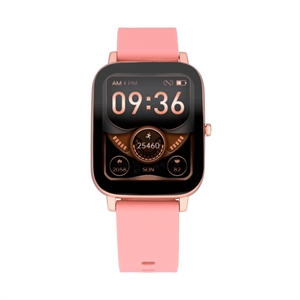 BlueNEXT Big Screen Smart Watch,IP67 Waterproof Wristband, Healthy Monitor Physical Activity, Heart Rate, Weather and Even Your Sleep Watch(Pink)