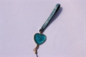 Custom Lovely Heart Mobile Phone Ornaments Decoration Lanyard for iPhone4 の画像