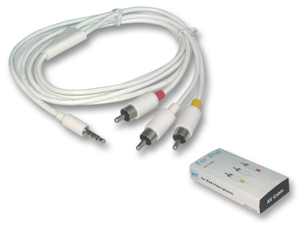 Image de FirstSing  VIDEO008  AV Cable  for  IPod  Video/Photo 