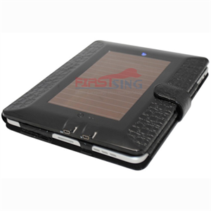 Picture of FirstSing FS00096 for iPad Nokia iPhone HTC Blackberry 10in1 Solar Charger 6000mAh Cow Leather