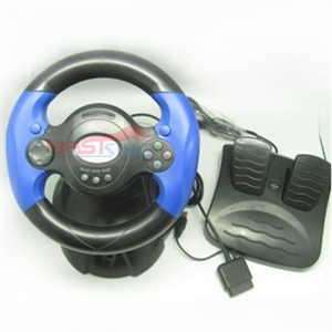 Show details for FirstSing FS10027 for PS3 PS2 Xbox360 PC 4in1 Wired Steering Wheel with Vibration Picture of FirstSing FS10027 for PS3 PS2 Xbox360 PC 4in1 Wired Steering Wheel with Vibration