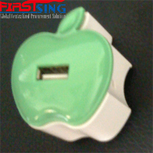 Show details for FirstSing FS00112 Green USB Adapter Wall Travel Charger 2100mAh Picture of FirstSing FS00112 Green USB Adapter Wall Travel Charger 2100mAh