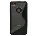 Picture of FirstSing FS09233 for iPhone 4S 4G  TPU Case Iphone 4G 4S Gel Body Cover w/ Screen Protector Verizon AT&T