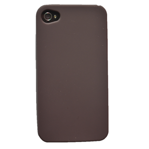 Picture of FirstSing FS09233 for iPhone 4S 4G Soft Clear Black Silicone Case Skin Cover (HQ Rubber Case!)