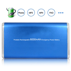Agrandir l'image de FirstSing FS00132 Portable Rechargeable 6000mAh Emergency Power Battery Image de FirstSing FS00132 Portable Rechargeable 6000mAh Emergency Power Battery