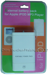 Show details for FirstSing  IPOD027 External Lithium Battery Picture of FirstSing  IPOD027 External Lithium Battery