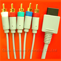 Picture of FirstSing  FS19003 Component Cable 1.8M  for Nintendo Wii 