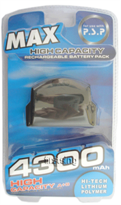Picture of FirstSing  PSP064  Large Lithium Battery Pack (3600mhA  4300mhA)   for   PSP 