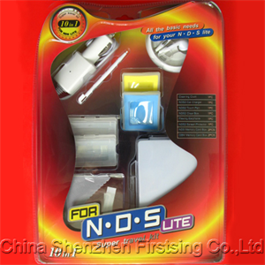 Показать информацию о FirstSing  FS15052  Super Travel Kit 10 in 1  for  NDS Lite Изображение FirstSing  FS15052  Super Travel Kit 10 in 1  for  NDS Lite