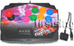 Picture of FirstSing  PSX2044 3IN1 Real Arcade Pro Stick for  PS2/PC 