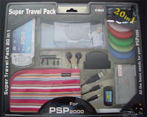 FirstSing FS22042 20 in 1 Traverl Kit  for PSP 2000  の詳細を表示 FirstSing FS22042 20 in 1 Traverl Kit  for PSP 2000  の画像
