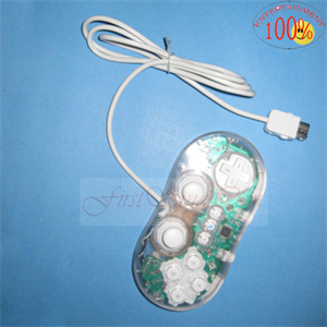 Show details for FirstSing FS19203 Transparent Classic Controller for Wii Picture of FirstSing FS19203 Transparent Classic Controller for Wii