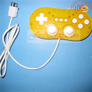 Show details for FirstSing FS19204 Transparent Yellow Classic Controller for Wii Picture of FirstSing FS19204 Transparent Yellow Classic Controller for Wii