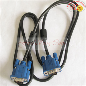 Show details for FirstSing FS10019 15 Pin VGA Male Cable Picture of FirstSing FS10019 15 Pin VGA Male Cable
