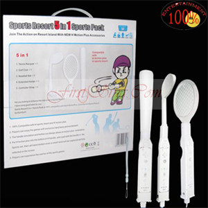 Image de FirstSing FS19224 Sports Resort 5 in 1 sports Pack for Wii Motion Plus