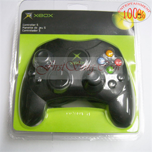 Show details for FirstSing XB044 New Black Game Controller S Type 2 A for Microsoft XBOX Picture of FirstSing XB044 New Black Game Controller S Type 2 A for Microsoft XBOX