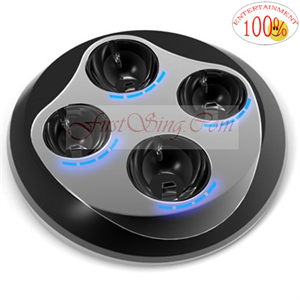 Show details for FirstSing FS18126 for PS3 Move Quad Charger Station Picture of FirstSing FS18126 for PS3 Move Quad Charger Station