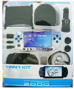 Agrandir l'image de FirstSing FS22064  19in1 KIT for PSP 2000  Image de FirstSing FS22064  19in1 KIT for PSP 2000