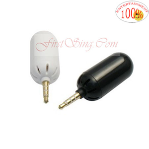 Show details for FirstSing FS21121 Mini Mic Speaker for iPhone/iPod Picture of FirstSing FS21121 Mini Mic Speaker for iPhone/iPod