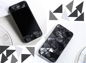 Show details for FS09320 3D Diamond Pattern Matte Screen Protector Guard Film iPhone 5 Front and Back Picture of FS09320 3D Diamond Pattern Matte Screen Protector Guard Film iPhone 5 Front and Back