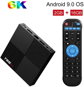 Show details for T95 Mini Android 9.0 TV Box 2GB RAM 16GB ROM H6 Quad core Smart TV Box 2.4GHz WiFi 3D 6K Android Box Streaming Media Player Firstsing Picture of T95 Mini Android 9.0 TV Box 2GB RAM 16GB ROM H6 Quad core Smart TV Box 2.4GHz WiFi 3D 6K Android Box Streaming Media Player Firstsing