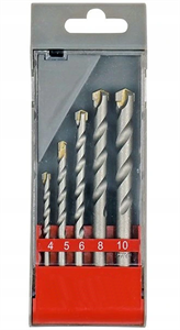 Agrandir l'image de 5 Piece Concrete Drill Bits Set Image de 5 Piece Concrete Drill Bits Set