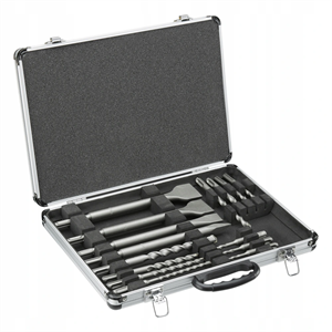 Show details for 15 Piece Drills and Chisels Tool Set Picture of 15 Piece Drills and Chisels Tool Set
