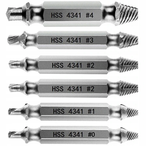 Image de 6 Piece Broken Broken Screws Pullers Set