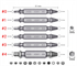 Image de 6 Piece Broken Broken Screws Pullers Set