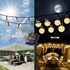 Image de Solar Bulb Lamps 12m 100 LED Warm White 