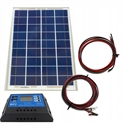 Image de Solar Panel Solar Regulator 20W 12V USB LCD