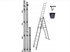 Image de LADDER Aluminum 3x11 150 kg + HOOK for free