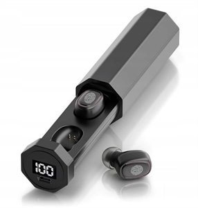 Picture of IPX7 Waterproof Wireless In-ear Earphones Bluetooth 5.1 Headphones Wireless+ 300mAh Powerbank