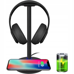 Image de HEADPHONE HANGER QI WIRELESS CHARGER