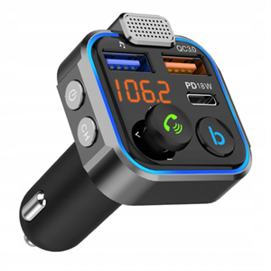 Show details for FM transmitter Bluetooth 5.0 Dual USB Charger QC3.0 Picture of FM transmitter Bluetooth 5.0 Dual USB Charger QC3.0