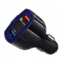 Picture of Fast USB-C Car Charger PD QC3.0 Dual Port Car Adapter