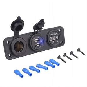 Show details for 3.1A Dual USB Fast Charging Car Cigarette Lighter Charger Picture of 3.1A Dual USB Fast Charging Car Cigarette Lighter Charger