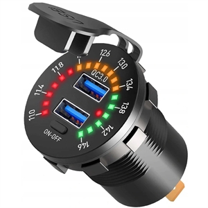 Show details for Quick Charge 3.0 Dual USB Charger Socket Picture of Quick Charge 3.0 Dual USB Charger Socket