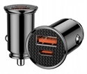 Picture of USB-C Car Charger 30W PD Dual USB Charger QC 4.0