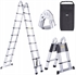 Изображение 2-сторонняя телескопическая лестница 5,60 м 2x9