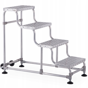 Picture of Aluminum Ladder Storage Stairs 4 Step