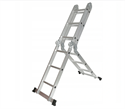 Image de Articulated Folding Aluminum Ladder