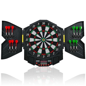 Agrandir l'image de Electronic Dart Set 8 People Electronic Target LED Display Image de Electronic Dart Set 8 People Electronic Target LED Display