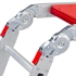Image de Ladders Articulated Aluminum Ladder 4x3
