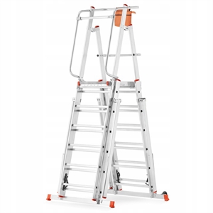 Picture of Ladder Aluminum Scaffolding Hoist 4,5m 12 Steps
