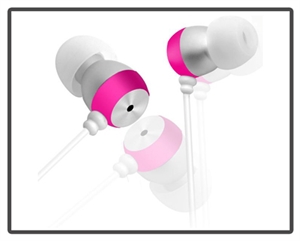 Show details for Metallic Earphones Picture of Metallic Earphones