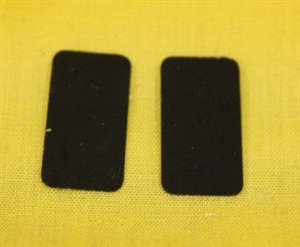 Show details for Back Black Screw Covers  for PS4   Picture of Back Black Screw Covers  for PS4