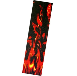 Agrandir l'image de SKATEBOARD GRIP TAPE WITH FLAME GRAPHIC 33"X9" Image de SKATEBOARD GRIP TAPE WITH FLAME GRAPHIC 33"X9"