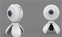 Picture of Firstsing 360 Degree Dual  fisheye Lens 720 Degree Panorama Camera VR Wifi Camera AF for Android IOS